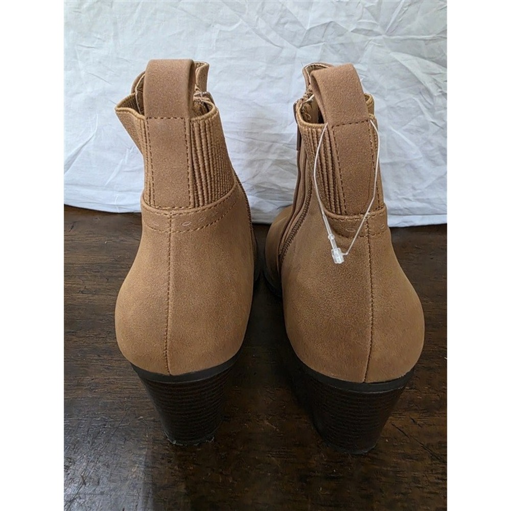 NWOT Market Spruce 10 Ankle Boots Butterscotch Booties 126160 - Picture 2 of 6